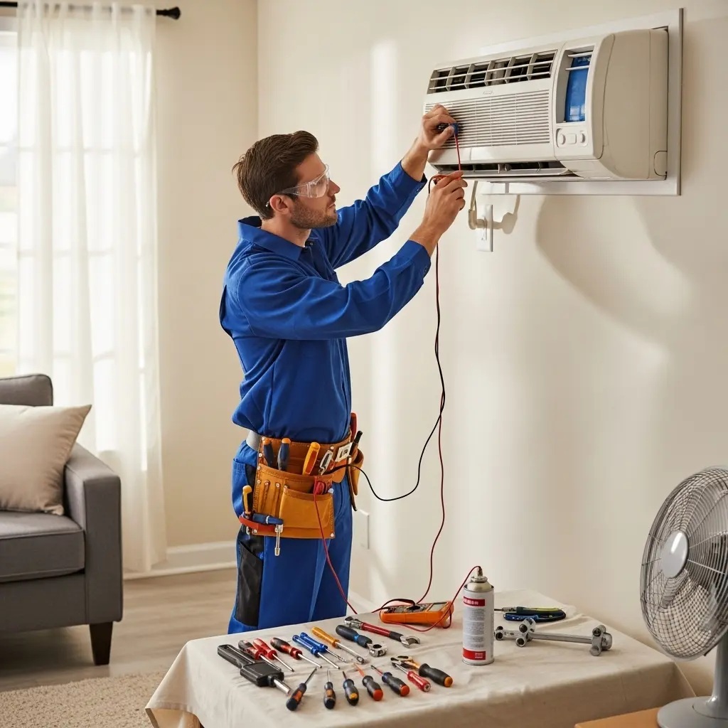 Kalecik Beko Beko klima gaz dolumu ve bakım – Enerji verimliliği artırıldı. - Teknik servis örneği
